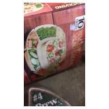 Salad carousel primitive coffee brewer