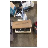 Storm door window latches cheese grader damper