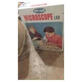 Microscope lab metal box