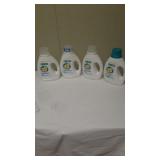 Four bottles of all free and clear