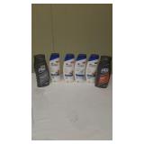 All full!! 4 bottles head and shoulders. 2 mens