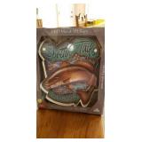 LED 3D METAL SIGN BY RIVERS EDGE. SPOTTIN TAILS.