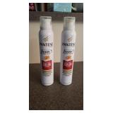 2 cans PANTENE PRO-V FOAM CONDITIONER. Radiant