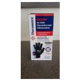 LG/XL COMPRESSION GLOVE by THERAWORX. COMPRESSION