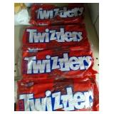 You get 4- 1lb bags of strawberry twizzlers