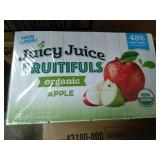 You get a case of 32 apple juice boxes