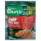 You get a case of 8 knorr Spanish rice