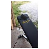 New weight bench with resistant bands