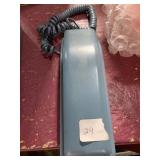 Vintage telephone by Northern Telecom blue in