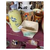 4 pcs 2 pitchers McCoy small pot and cup