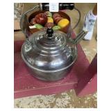 Stainless steel revere tea kettle