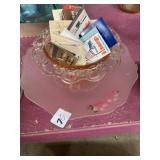 Matchbooks with two dishes