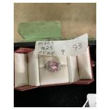 Pretty dinner ring Marked 925 size 9