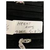 Heart ring Marked 925 size 9