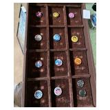 Pins from the Archies and superman Made in the