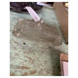 Vintage glass tank candy dish