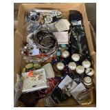 Tray of fashion jewelry some new