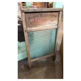 National Washboard no 862 glass washboard