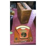 Westons Milli-Voltometer in wood case