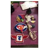 Boy Scouts lot plus metal bell