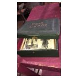 Early 1900s post cards in full Post Cards box