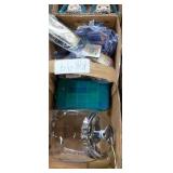 Vintage match books and storage containers