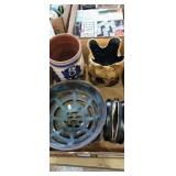 Group of misc pottery