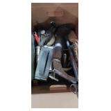 Group with seeder, torch and other goodies