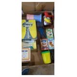 Group of vintage baby items