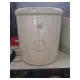 IT gallon crock.  Marked Lowell Stoneware Co.