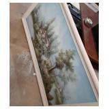 Large Beautiful painting on canvas 29" by 53"