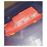 8 in vintage rubber car no markings