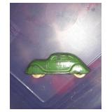 Small metal carport by 2in with wood Wheels no