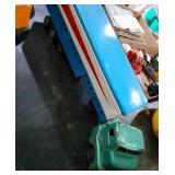 Vintage metal Turnpike fast Freight trailer and