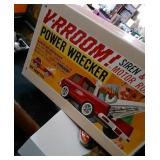 Vintage V-Room power Wrecker siren and real motor
