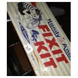 Handy Andy Fix-It kit in metal box genuine blue