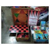 Vintage games group. Combination board-Checkers