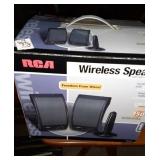RCA wireless speakers with 900 MHz