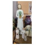 Group of willow tree figures.