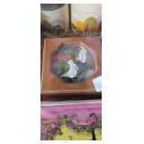 Small jewelry box with misc jewelry