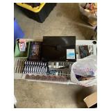 Bag of School supplies Office supplies cards and