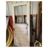 Antique Kitchen Farm House Door with door Knob