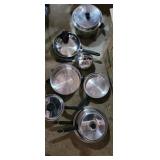 Group of pots and pans