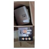 Mini fryer and George foreman grill