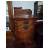 Nightstand. Top needs love. 20x16x24. Drawers