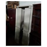Plastic shelves unit. 69x25x19