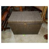 Chest with pictures inside. Redmon. 28x21x16