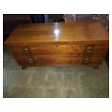 Lane cedar chest. 47x19x21.