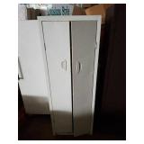 Metal cabinet.  60x22x10