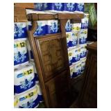 Full size bed and frame.